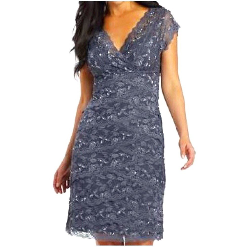 Blu Sage Shutter Pleat Dress NEW size 4P